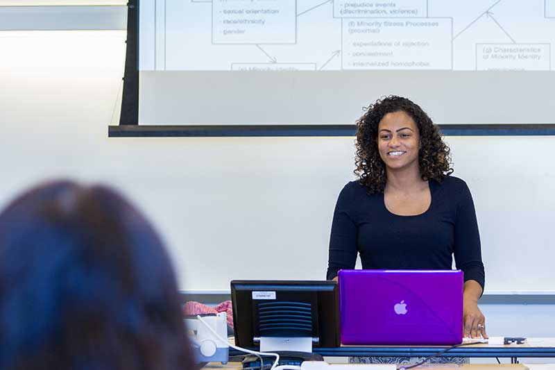 UC Merced Faculty toolkit - female faculty teaching