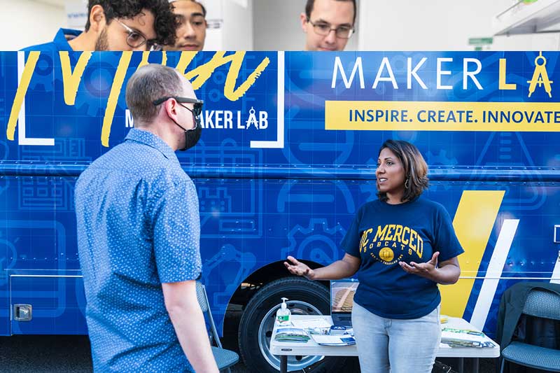 UC Merced faculty toolkit - shoba spencer talking