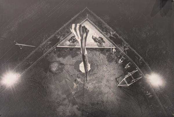 Zachary Silva photo of flagpole seen from above