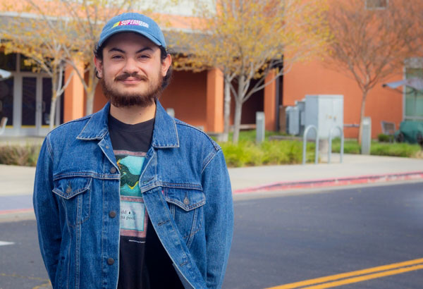 UC Merced student Zachary Silva